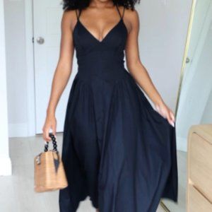 Viral Abercrombie Corset Maxi Dress